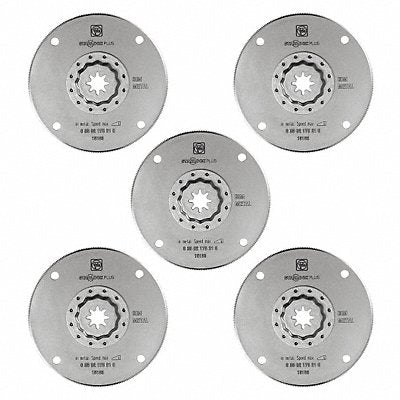 Oscillating Segmented Saw Blades 4In PK5