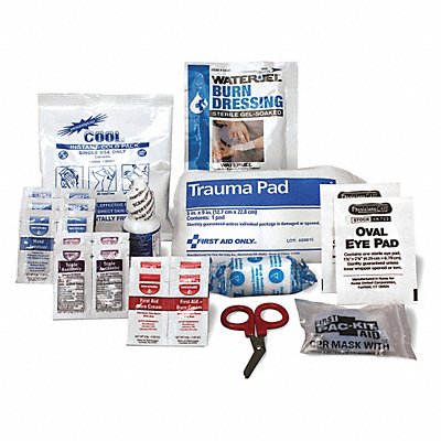 First Aid Kit Refill Cardboard 23 Comp.