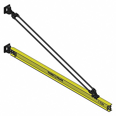 Jib Crane Reach 10 ft 1100 lb.