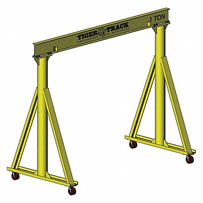 Portable Gantry Crane 4000 lb Enamel