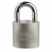 Keyed Padlock 5/16 in Square Silver