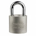 Keyed Padlock 5/16 in Square Silver