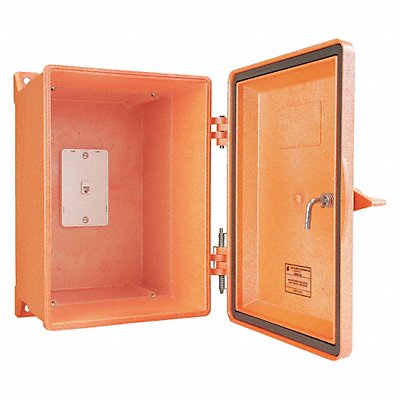 Weatherproof Phone Enclosure Orange