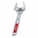 Adj. Wrench Steel Chrome 8 