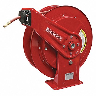 Spring Return Hose Reel 1/4 MNPT 50 ft