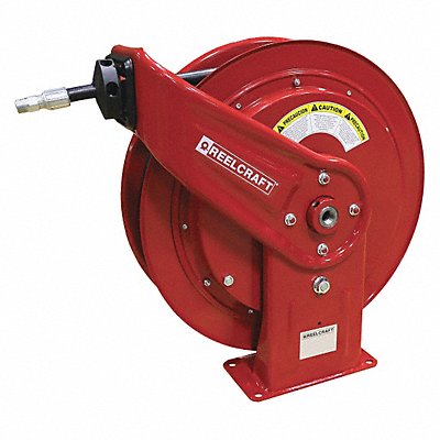 Spring Return Hose Reel 1/4 MNPT 75 ft