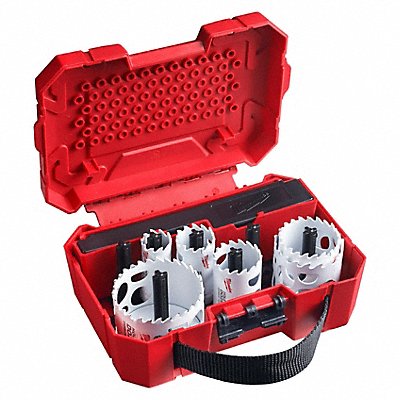 Hole Saw Kit 3/8 in Hex Shank Size