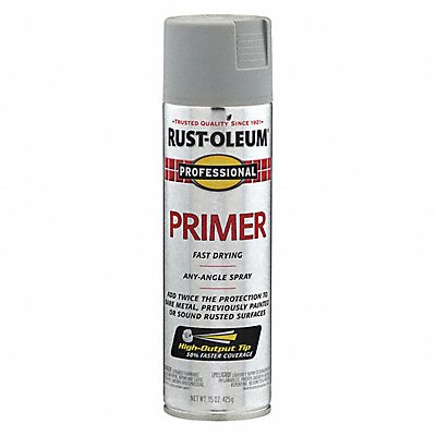 Primer Spray Enamel Gray 15 oz.