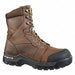 8-Inch Work Boot W 8 Brown PR