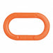 Chain Link Orange 3 Size Plastic