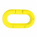 Chain Link Yellow 2 Size Plastic PK10