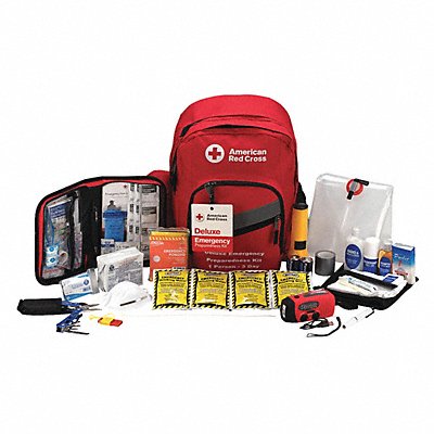 First Aid Kit Nylon 17 H x 16 W Red