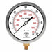 Pressure Gauge 4-1/2 Dial Size Black