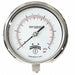 Compound Gauge 6 Dial Size Silver