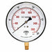 K4529 Pressure Gauge 4-1/2 Dial Size Silver