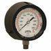 Pressure Gauge 4-1/2 Dial Size Black