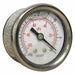 Vacuum Gauge 1-1/2 Dial Size Silver