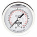 K4539 Pressure Gauge 2 Dial Size Silver