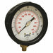 K4215 Pressure Gauge 4 Dial Size Yellow