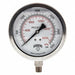 Pressure Gauge 4 Dial Size Silver