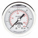 K4540 Pressure Gauge 2 Dial Size Silver