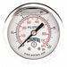 K4540 Pressure Gauge 2 Dial Size Silver