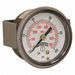 K4523 Pressure Gauge 2 Dial Size Black