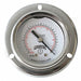 K4539 Pressure Gauge 2 Dial Size Silver