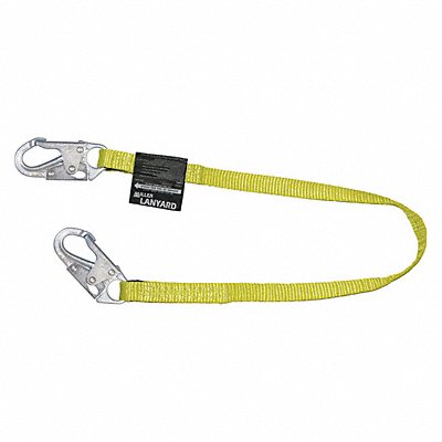 Positioning Lanyard Yellow Fixed