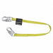 Positioning Lanyard Yellow Fixed