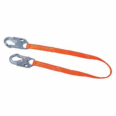 Positioning Lanyard Orange Fixed