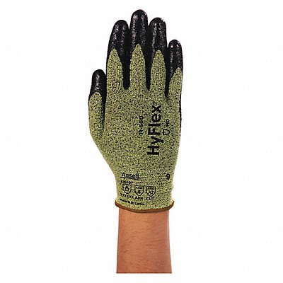 J7513 Cut Resistant Gloves Size 6 Blk/Grn