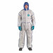 Hooded Coveralls XL White/Blue PK25