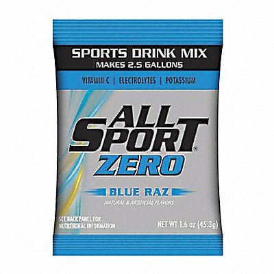 Sports Drink Mix Blue Raz Flavor PK30