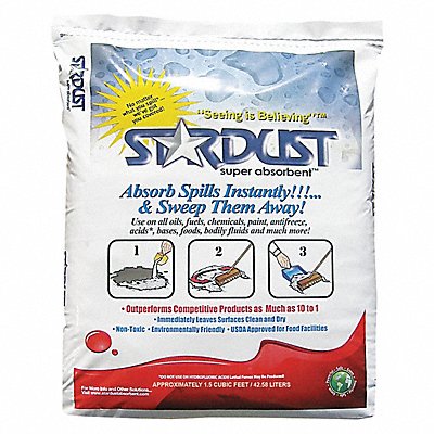 Loose Absorbent Bag Size 1.5 cu ft.