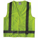 Safety Vest Yellow/Green M Hook-and-Loop