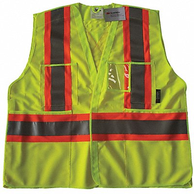 Safety Vest Yellow/Green L/XL Polyester