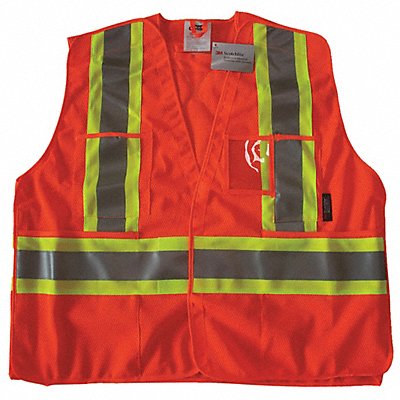 Safety Vest Orange/Red L/XL