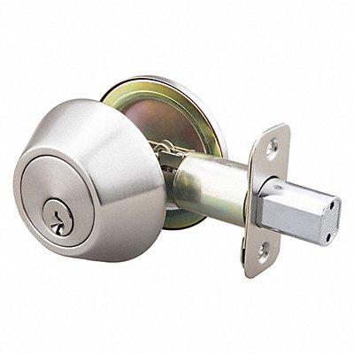 Deadbolt Steel 2-3/8 or 2-3/4 Backset