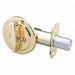 Deadbolt For Key Door Brass Finish