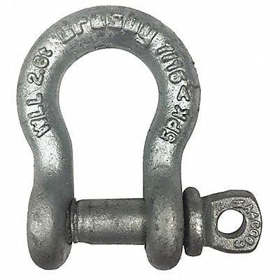 Anchor Shackle 7/16 Body Sz Galvanized