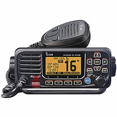 Mobile Two Way Radio VHF Band Black