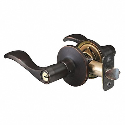 Lever Lockset Satin Nickel Return Style