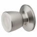 Knob Lockset Tulip Style Satin Nickel