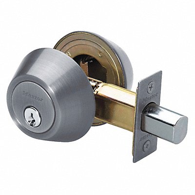 Deadbolt Satin Nickel Double Cylinder