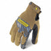 Mechanics Gloves Touchscreen L Brown PR