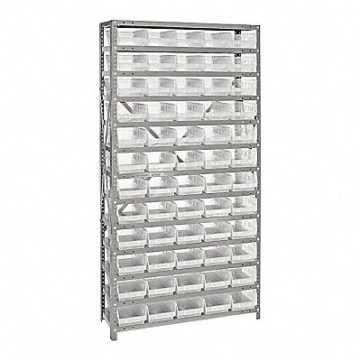 Pick Rack 12inx75inx36in Clear