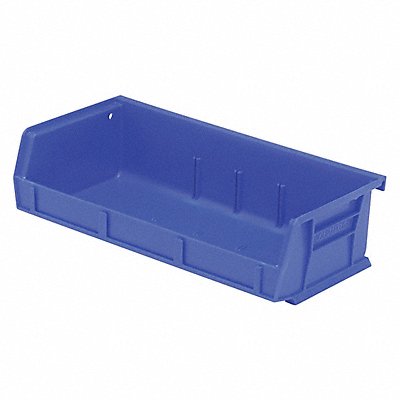 K4955 Hang and Stack Bin Blue PP 3 in