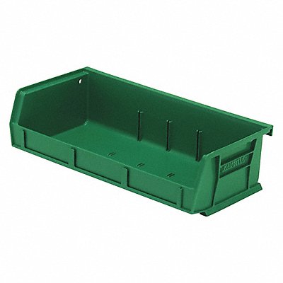 K4955 Hang and Stack Bin Green PP 3 in