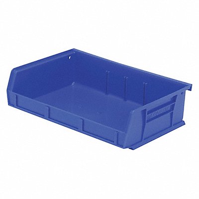 K4956 Hang and Stack Bin Blue PP 3 in